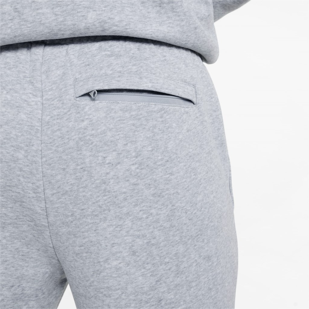 Light Gray Heather Puma Classics Relaxed Men's Sweatpants | 5472SURAY