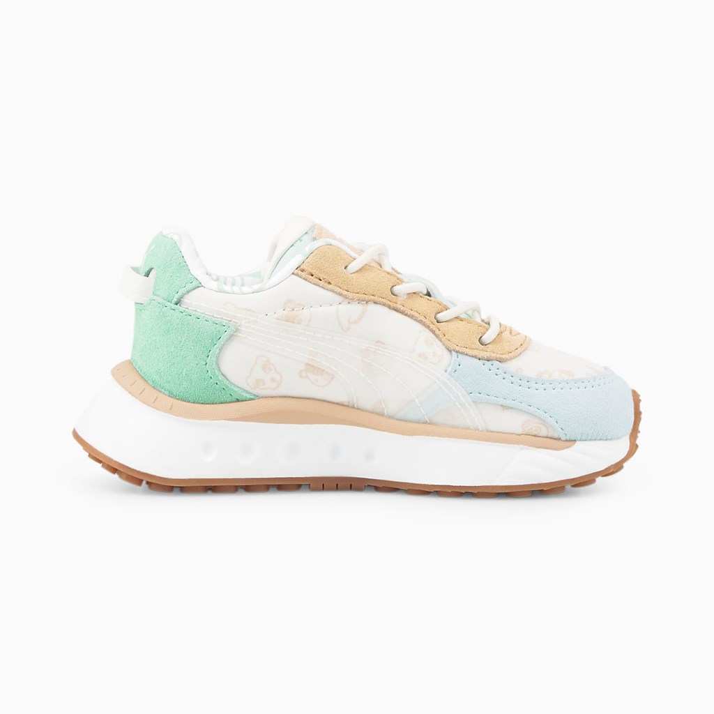 Light Sky / Whisper White Puma PUMA x Animal Crossing™: New Horizons Wild Rider Toddler Boys' Sneakers | 1970QRMLI