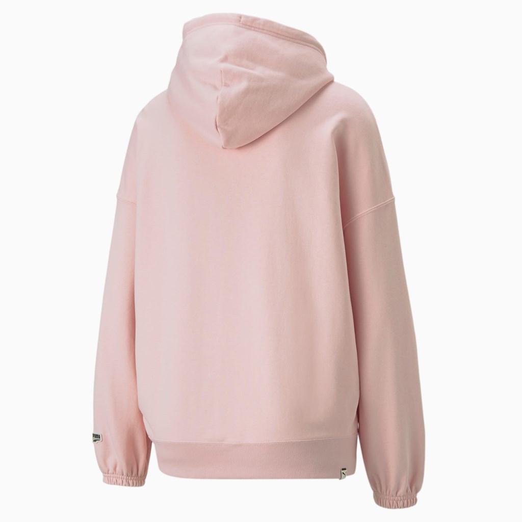 Lotus Puma Downtown Graphic Women's Hoodie | 4358ROSXQ