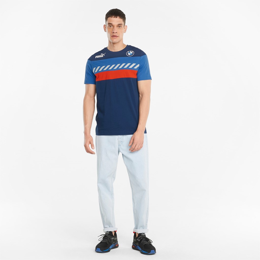 Marina / Blueprint / High Risk Red Puma BMW M Motorsport SDS Men's Tee | 3698TYBFC