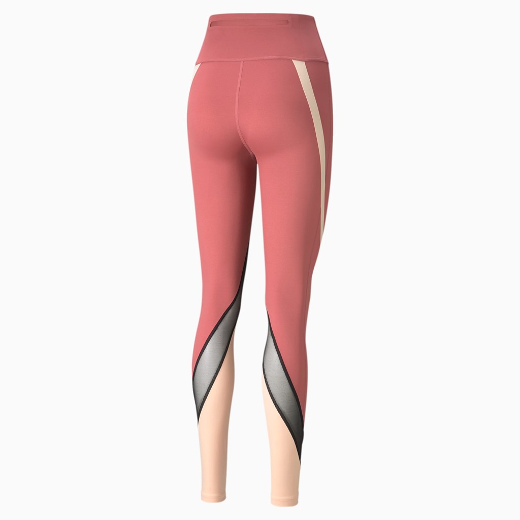 Mauvewood / Peach Parfait Puma EVERSCULPT Full-Length Q4 Training Women's Leggings | 2475WXODY