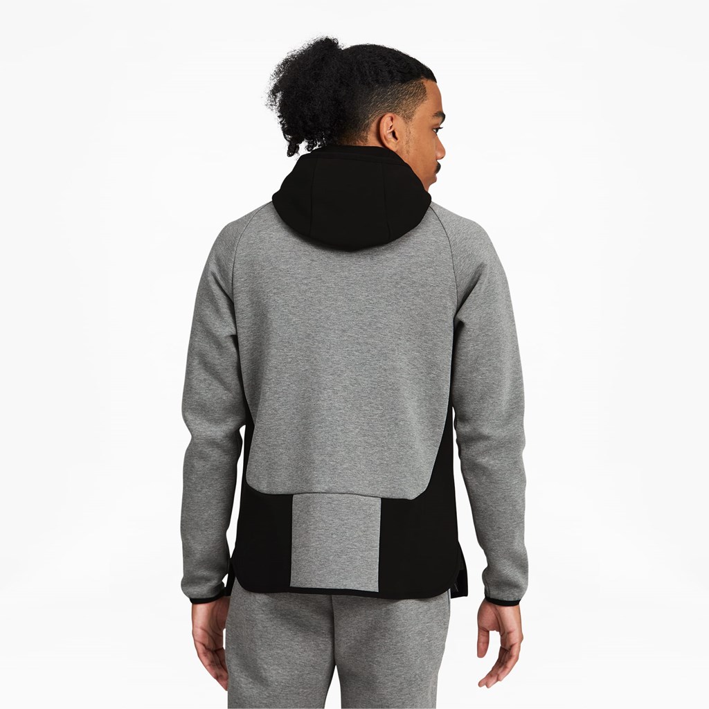 Medium Gray Heather Puma Shammgod Dime Men's Jacket | 6815XTZAD