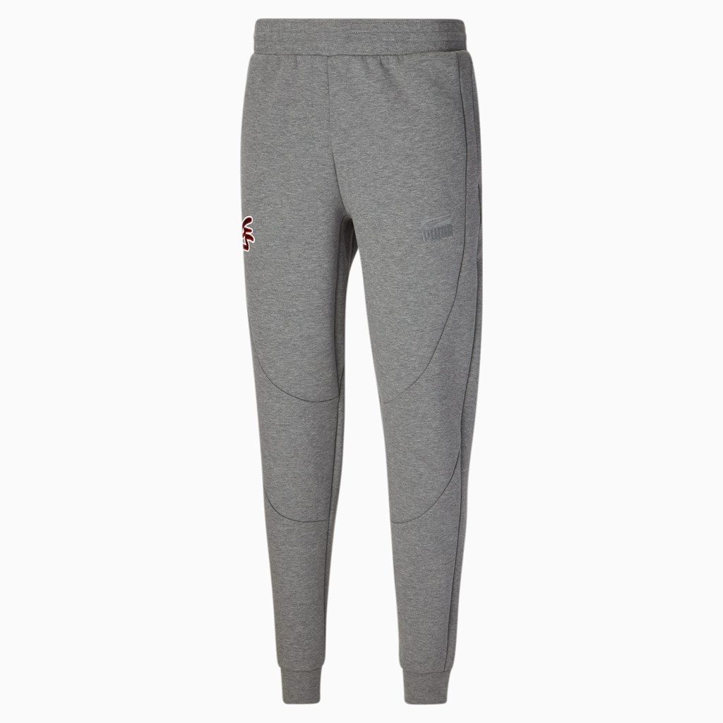 Medium Gray Heather Puma Shammgod Dime Men's Pants | 7016CXOGZ