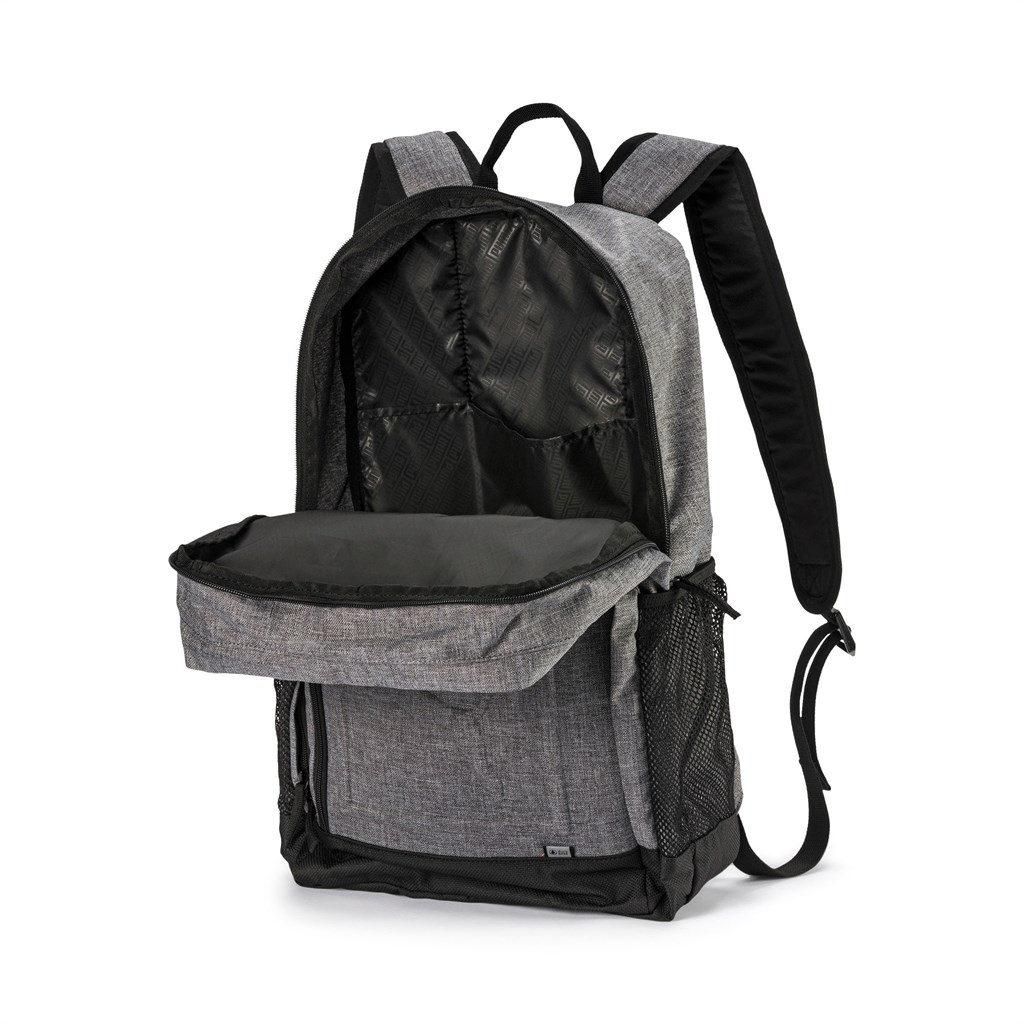 Medium Gray Heather Puma Square Men's Backpack | 4701CNDAI