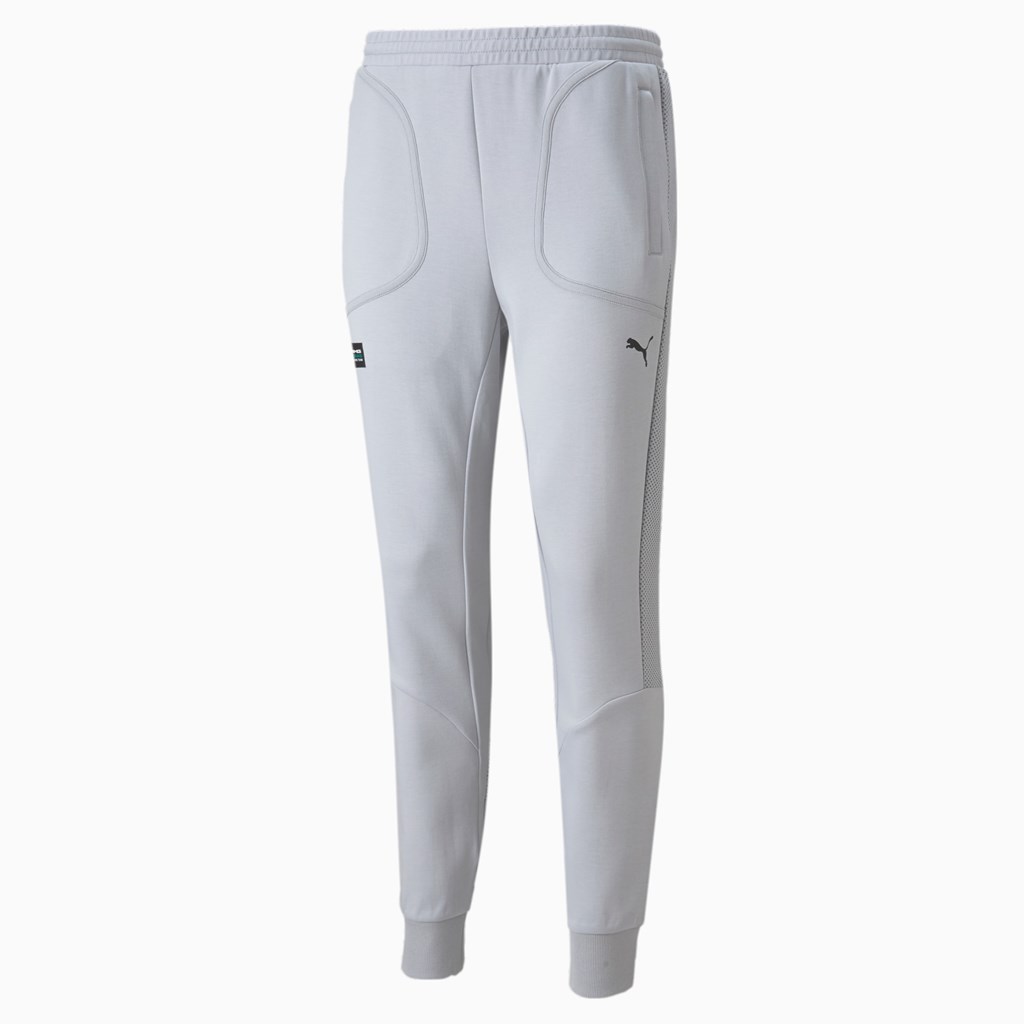 Mercedes Team Silver Puma Mercedes F1 Men's Sweatpants | 4825UYXDL