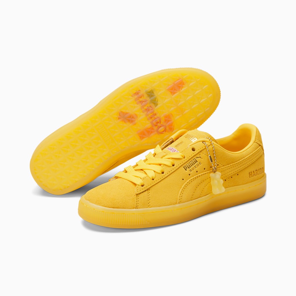 Mimosa / Mimosa Puma PUMA x HARIBO Suede JR Girls' Sneakers | 5276TCAGJ