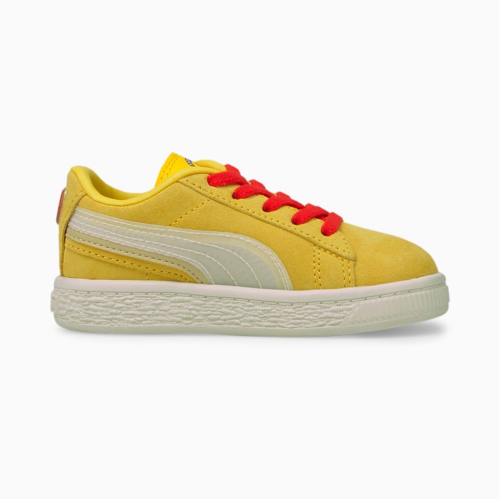 Mimosa / Whisper White Puma PUMA x HARIBO Suede Triplex Toddler Girls' Sneakers | 1520EVFDL