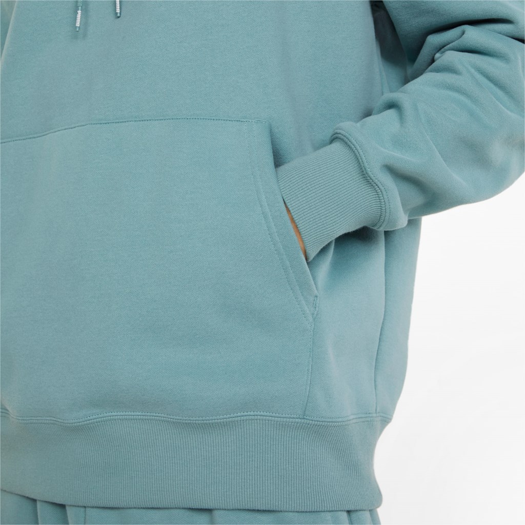 Mineral Blue Puma Classics Relaxed Men's Hoodie | 6013DUXRM