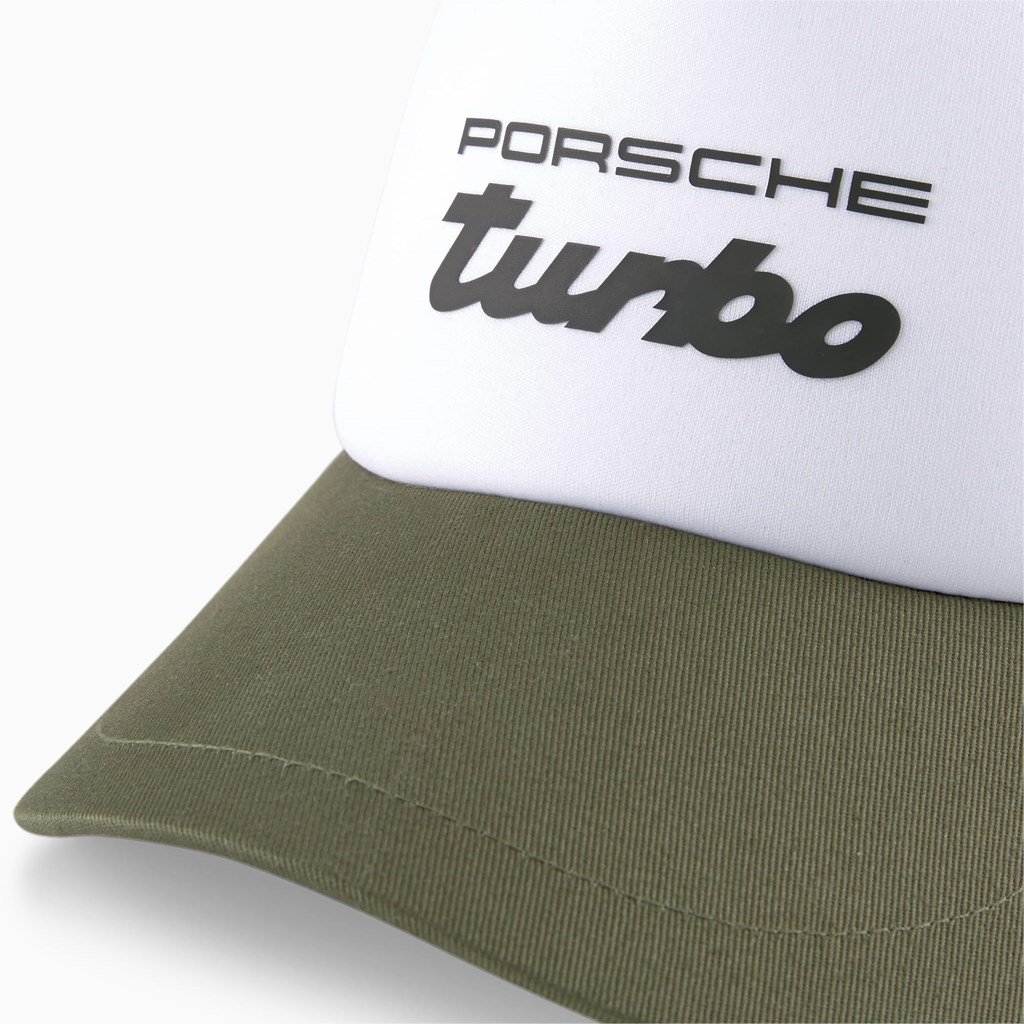 Moss Green Puma Porsche Legacy Trucker Men's Cap | 5340ARBZV