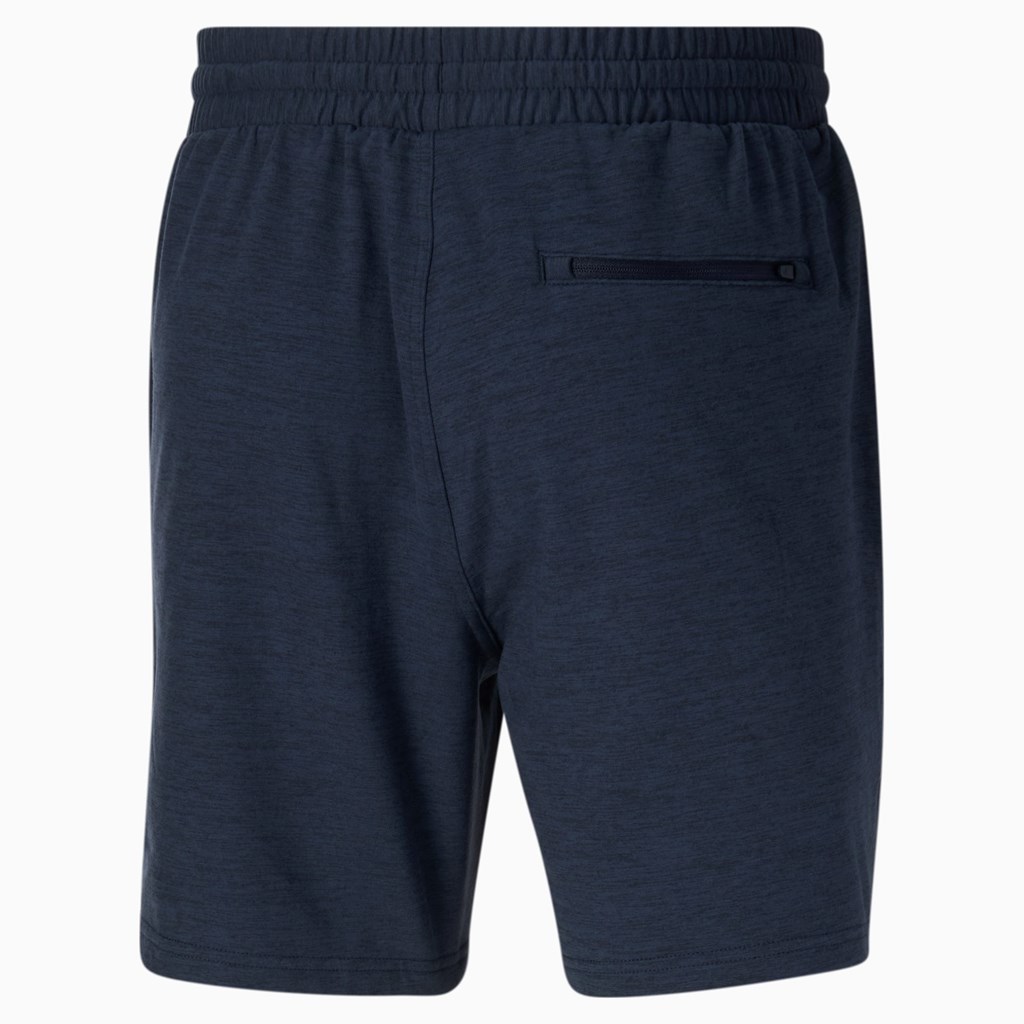 Navy Blazer Heather Puma CLOUDSPUN GRYLBL Golf Men's Shorts | 2470LOIWG