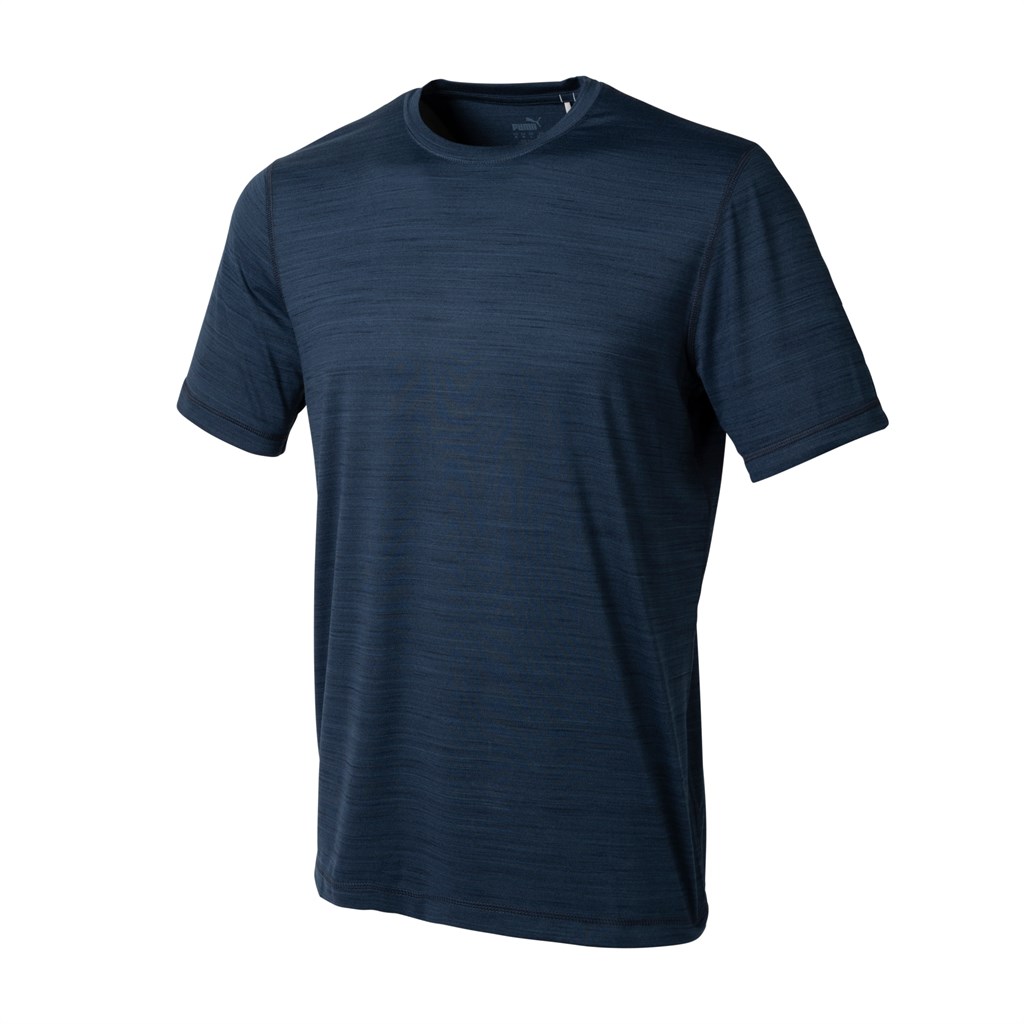 Navy Blazer Heather Puma CLOUDSPUN GRYLBL Golf Men's Tee | 8361UIHOT