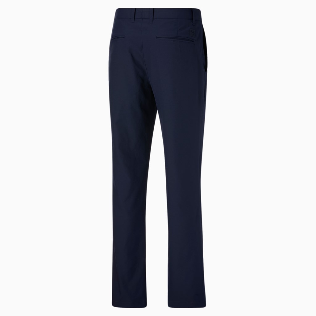 Navy Blazer Puma Jackpot Golf Men's Pants | 5129TVLDO