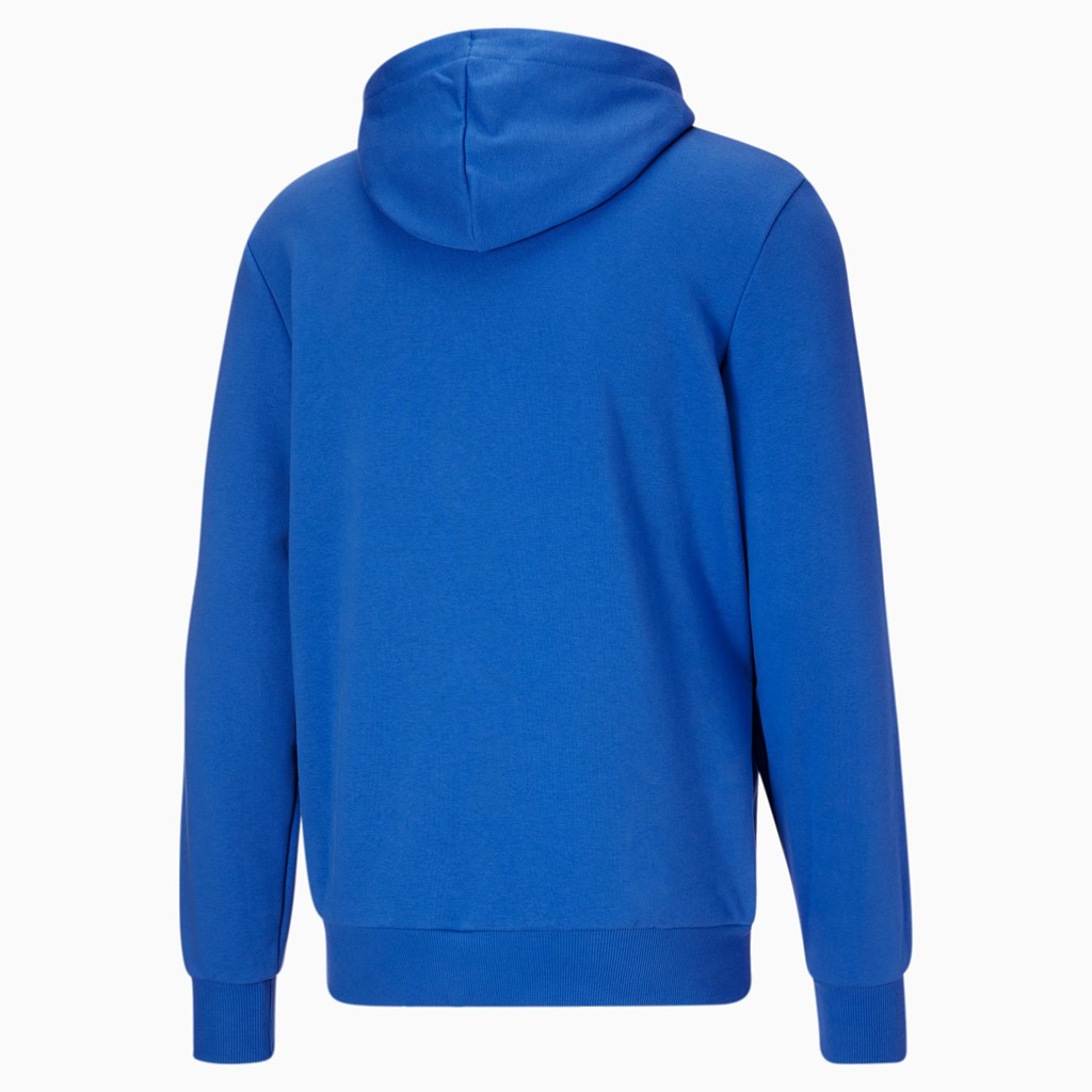 Nebulas Blue Puma Dazed Classics Logo Men's Hoodie | 6543RSKZT