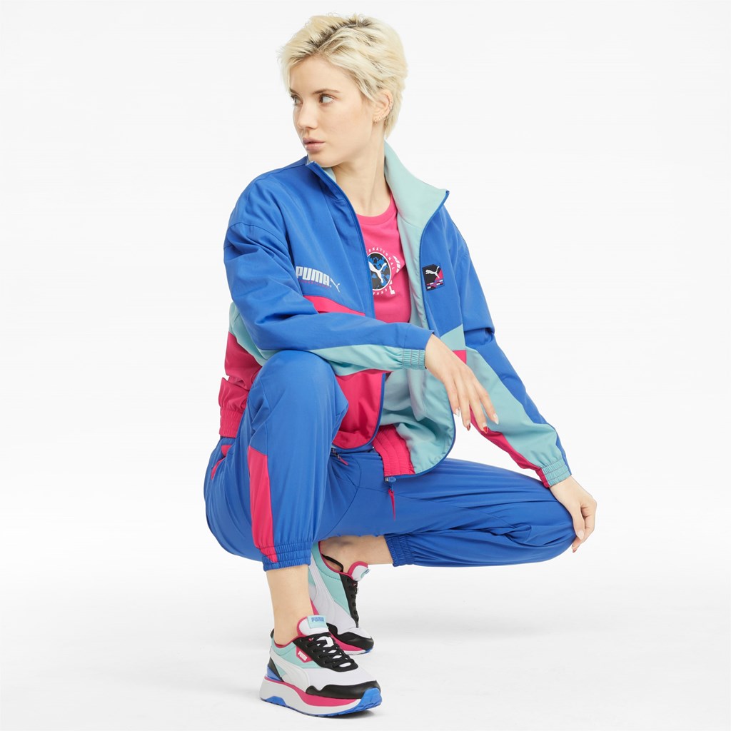 Nebulas Blue Puma PUMA International Track Women's Jacket | 5978CFTXE