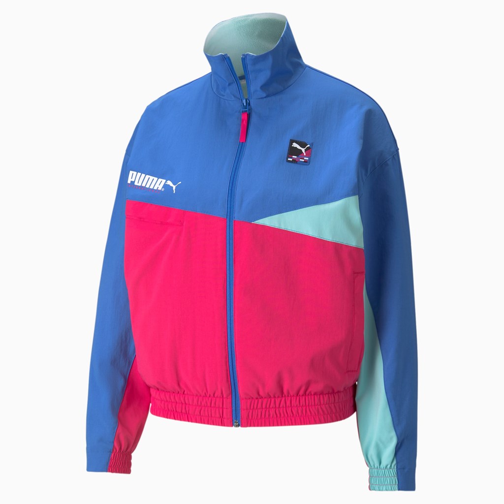 Nebulas Blue Puma PUMA International Track Women's Jacket | 5978CFTXE