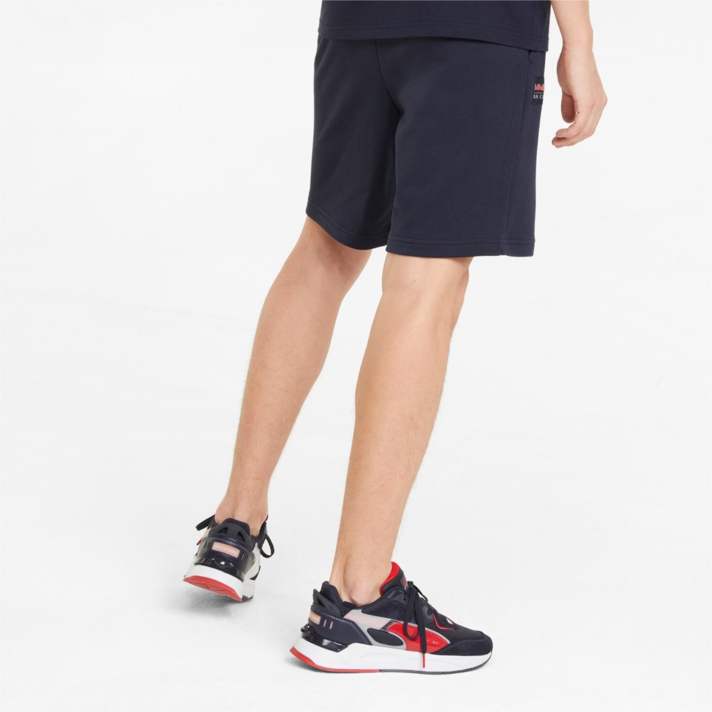 Night Sky Puma Red Bull Racing Essentials Men's Shorts | 4859SMAIJ