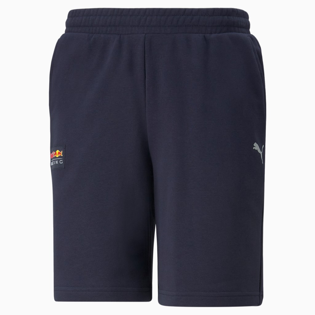 Night Sky Puma Red Bull Racing Essentials Men's Shorts | 4859SMAIJ