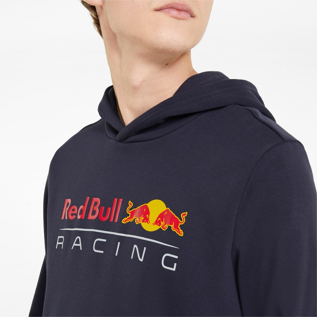 Night Sky Puma Red Bull Racing Essentials Men's Hoodie | 8127ETXZI