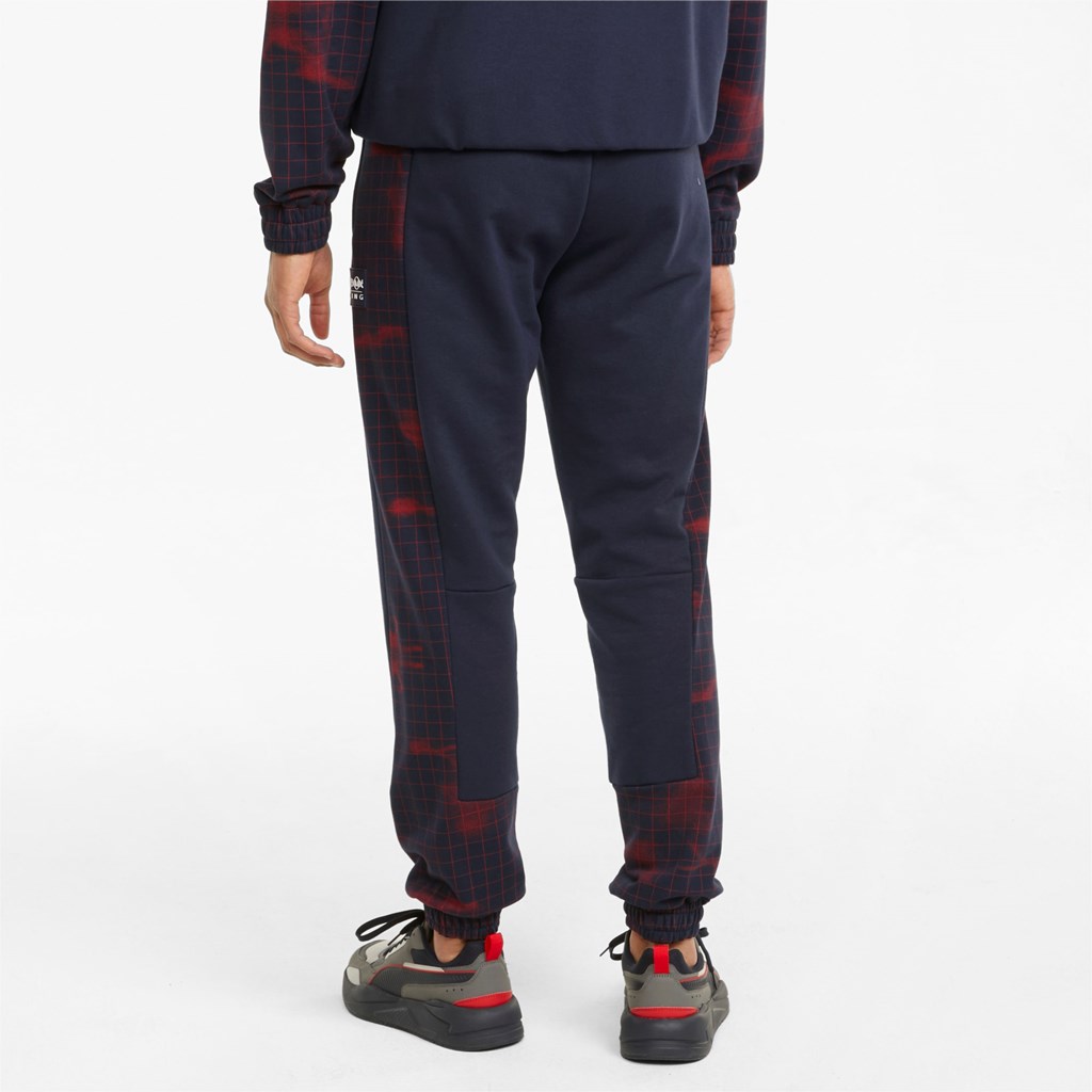 Night Sky Puma Red Bull Racing Printed Men's Sweatpants | 0936XRDKC