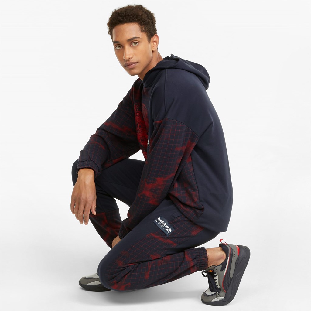 Night Sky Puma Red Bull Racing Printed Men's Sweatpants | 0936XRDKC