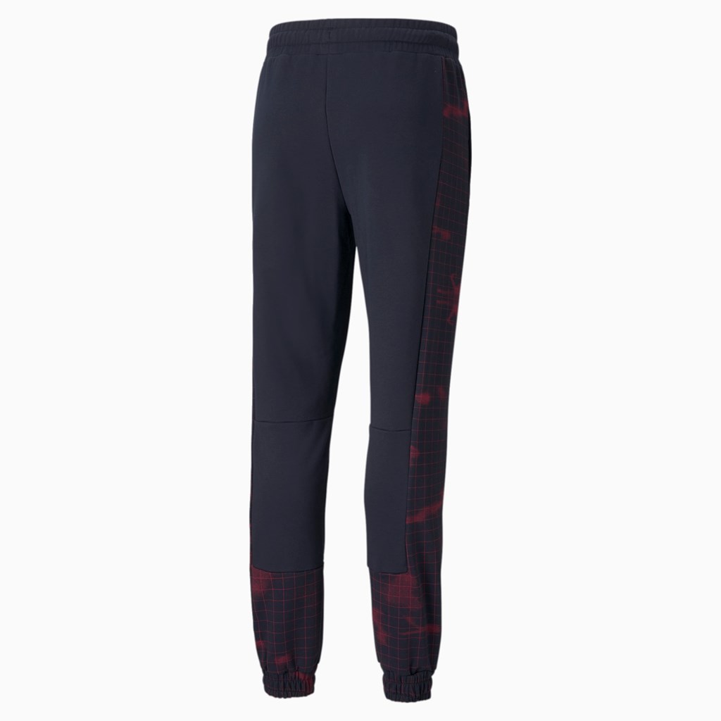 Night Sky Puma Red Bull Racing Printed Men's Sweatpants | 0936XRDKC