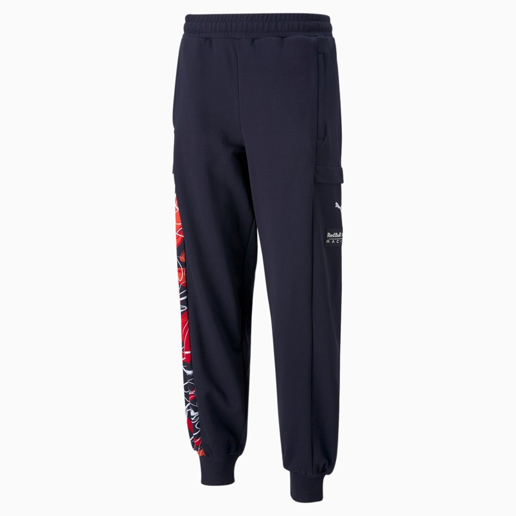 Night Sky Puma Red Bull Racing Printed Men's Sweatpants | 4136GDOAW