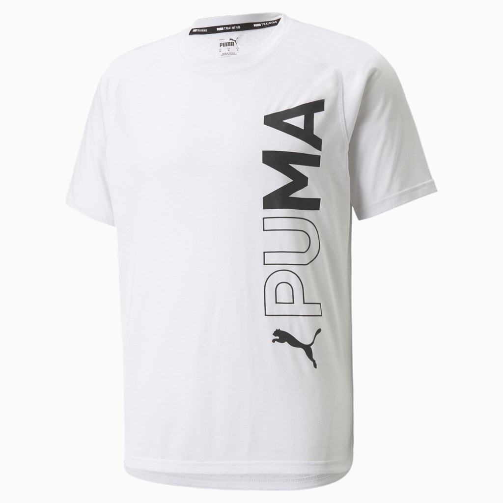 Nimbus Cloud Puma Short Sleeve Training Men\'s Tee | 4213FNZSM