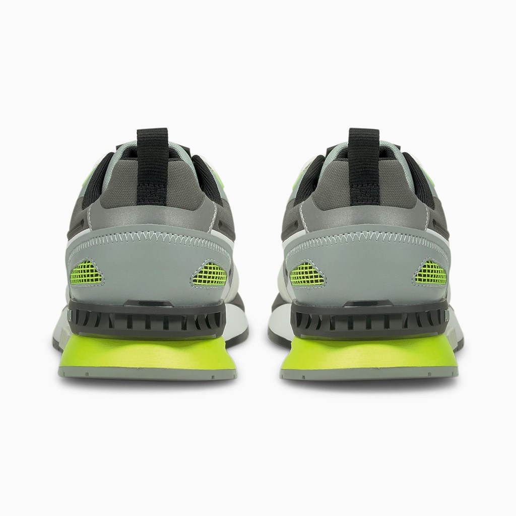 Nimbus Cloud / Quarry / Yellow Alert Puma Mirage Tech Men's Sneakers | 8231MWRJF