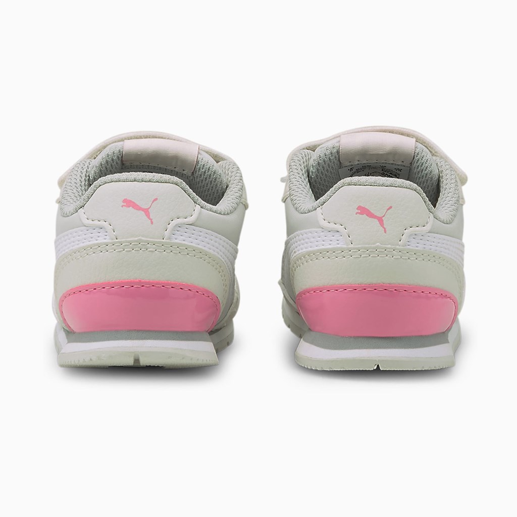 Nimbus Cloud / White / Sachet Pink Puma St Runner V2 V Toddler Girls' Sneakers | 3658NMVYE