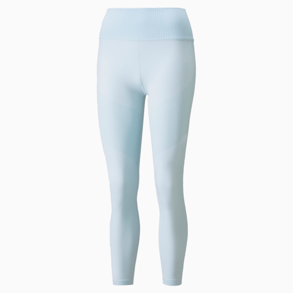 Nitro Blue White Puma FormKnit Seamless High Waist 7/8 Training Women's Leggings | 1426JOANI