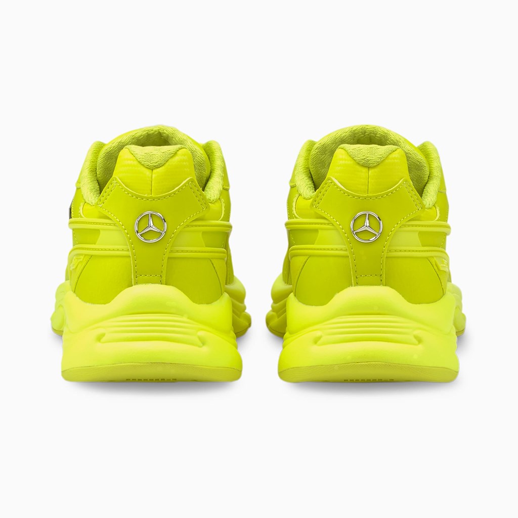 Nrgy Yellow / Nrgy Yellow / Nrgy Yellow Puma Mercedes F1 RS Connect Motorsport Men's Shoes | 8061QOFRP