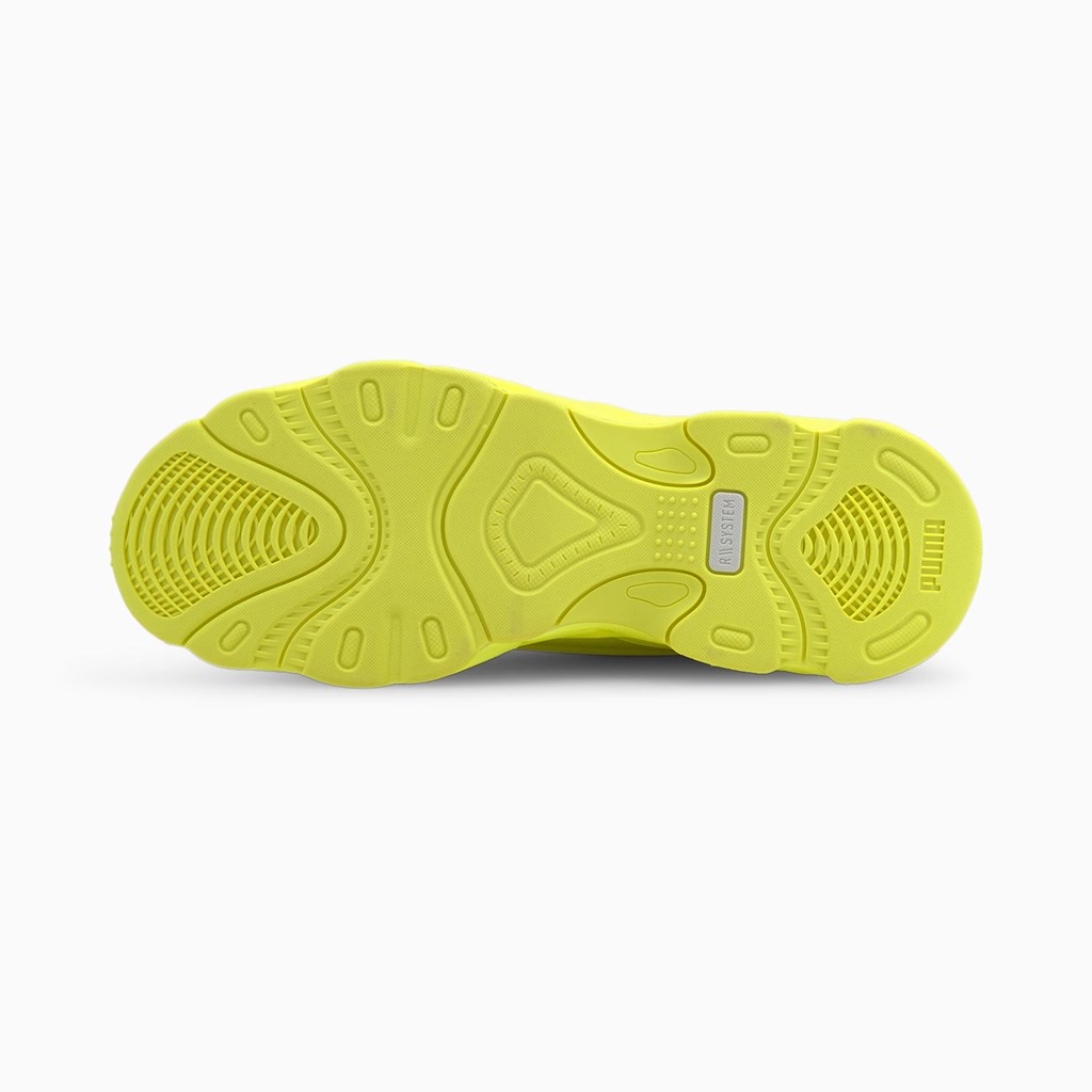 Nrgy Yellow / Nrgy Yellow / Nrgy Yellow Puma Mercedes F1 RS Connect Motorsport Men's Shoes | 8061QOFRP