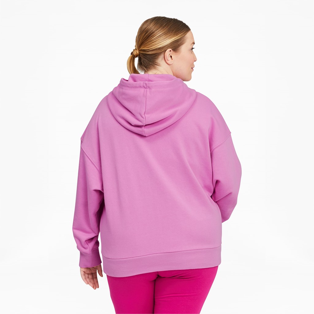 Opera Mauve Puma Classics Logo PL Women's Hoodie | 2358XPQTG