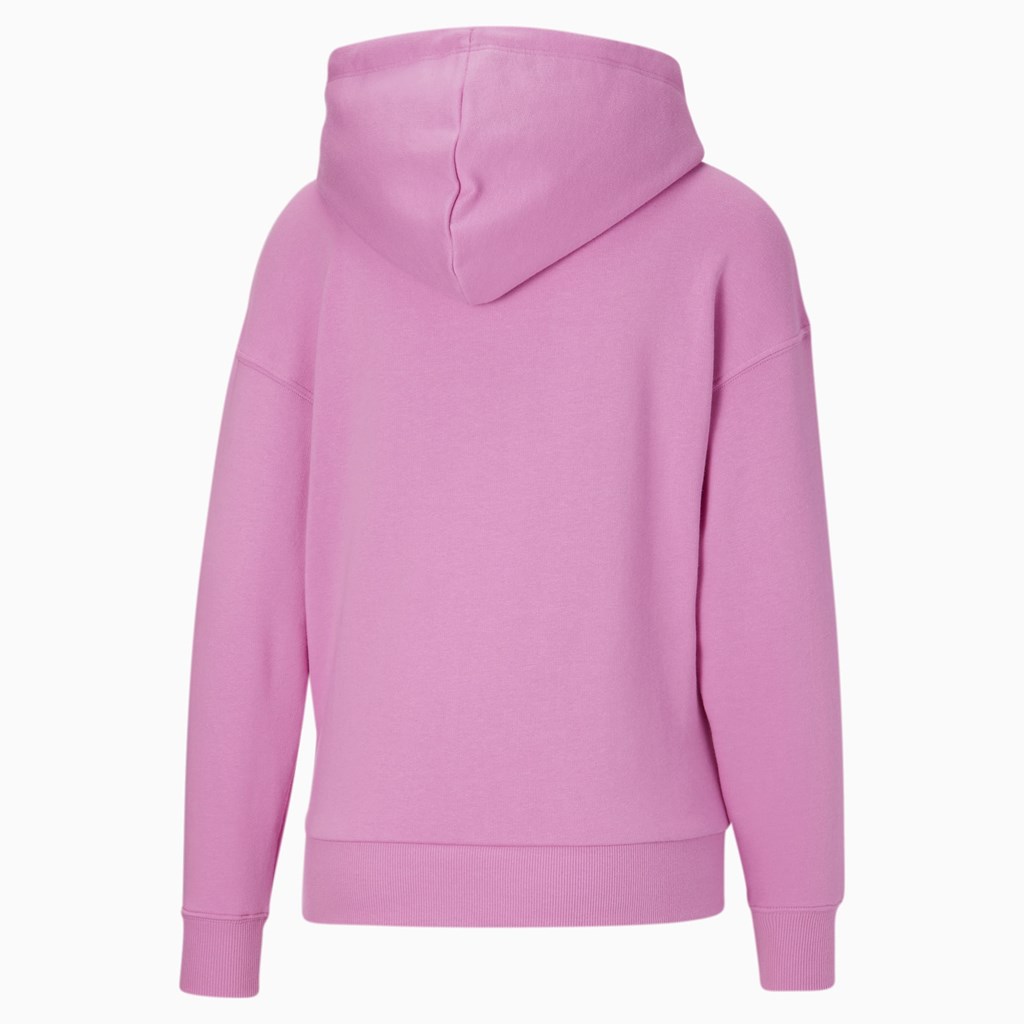 Opera Mauve Puma Classics Logo Women's Hoodie | 8123RHBMX