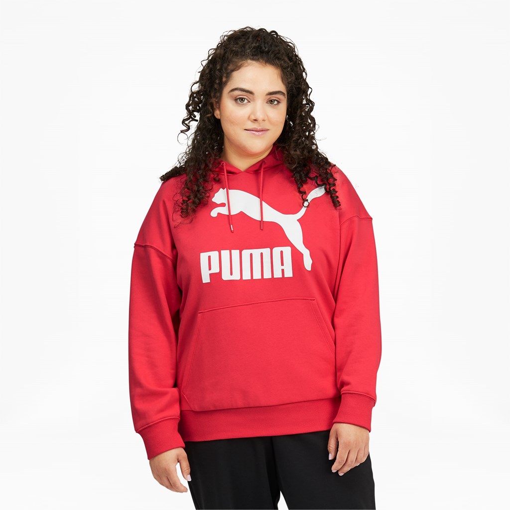 Paradise Pink Puma Classics Logo PL Women\'s Hoodie | 0451UTXFD