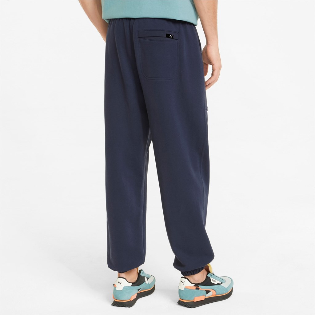 Parisian Night Puma Downtown Men's Sweatpants | 5702HRWTS