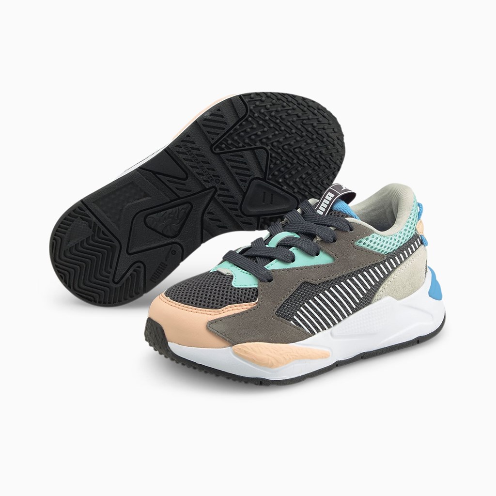 Peach Parfait / Ebony Puma RS-Z Little Boys' Sneakers | 5469URWTB