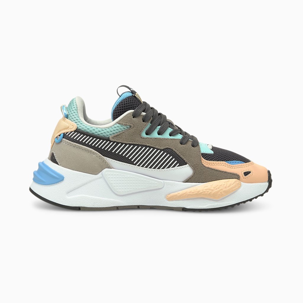 Peach Parfait / Ebony Puma Rs-z Jr Girls' Sneakers | 9580BNQFO