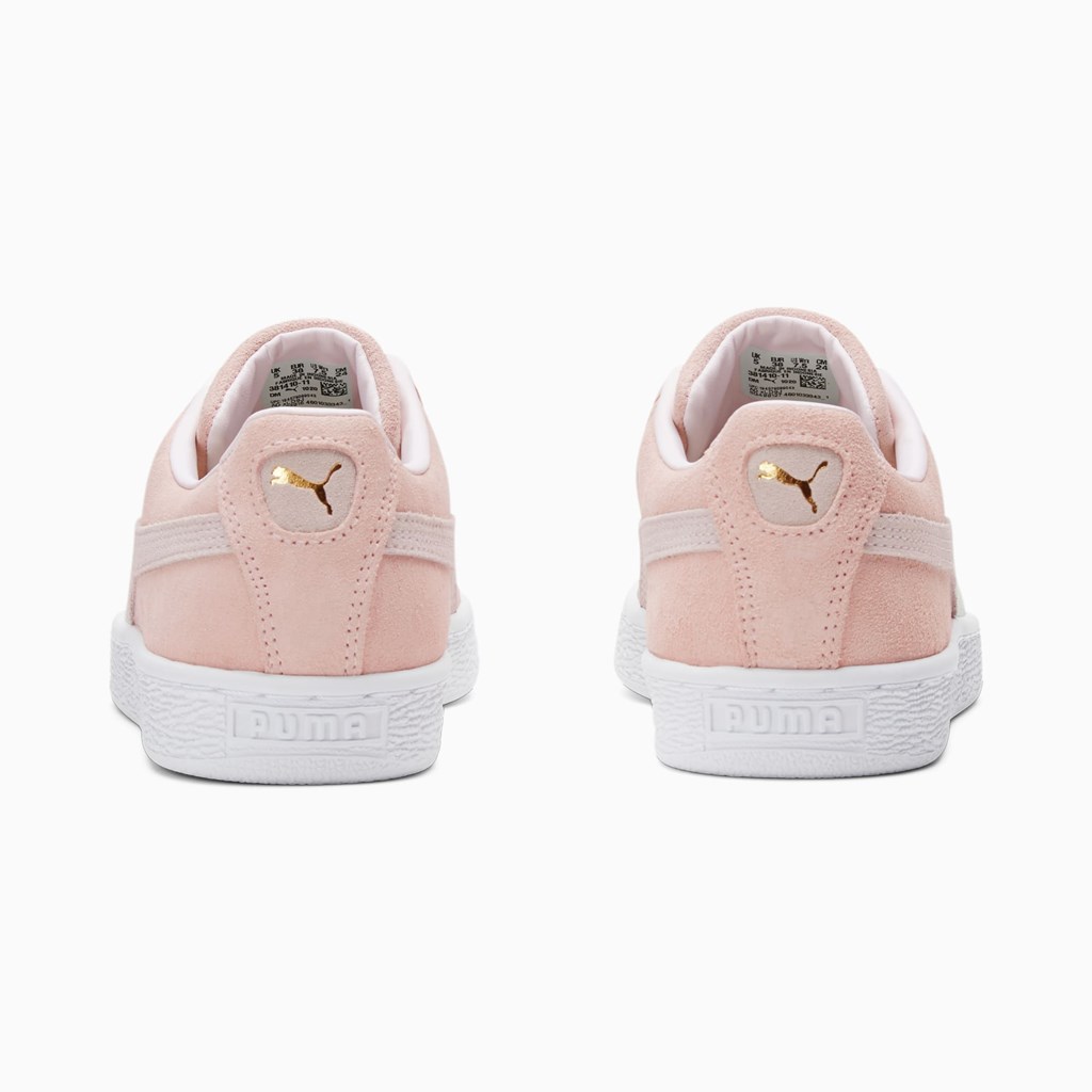 Peachskin White Puma Suede Classic XXI Women's Sneakers | 8234XIDGJ