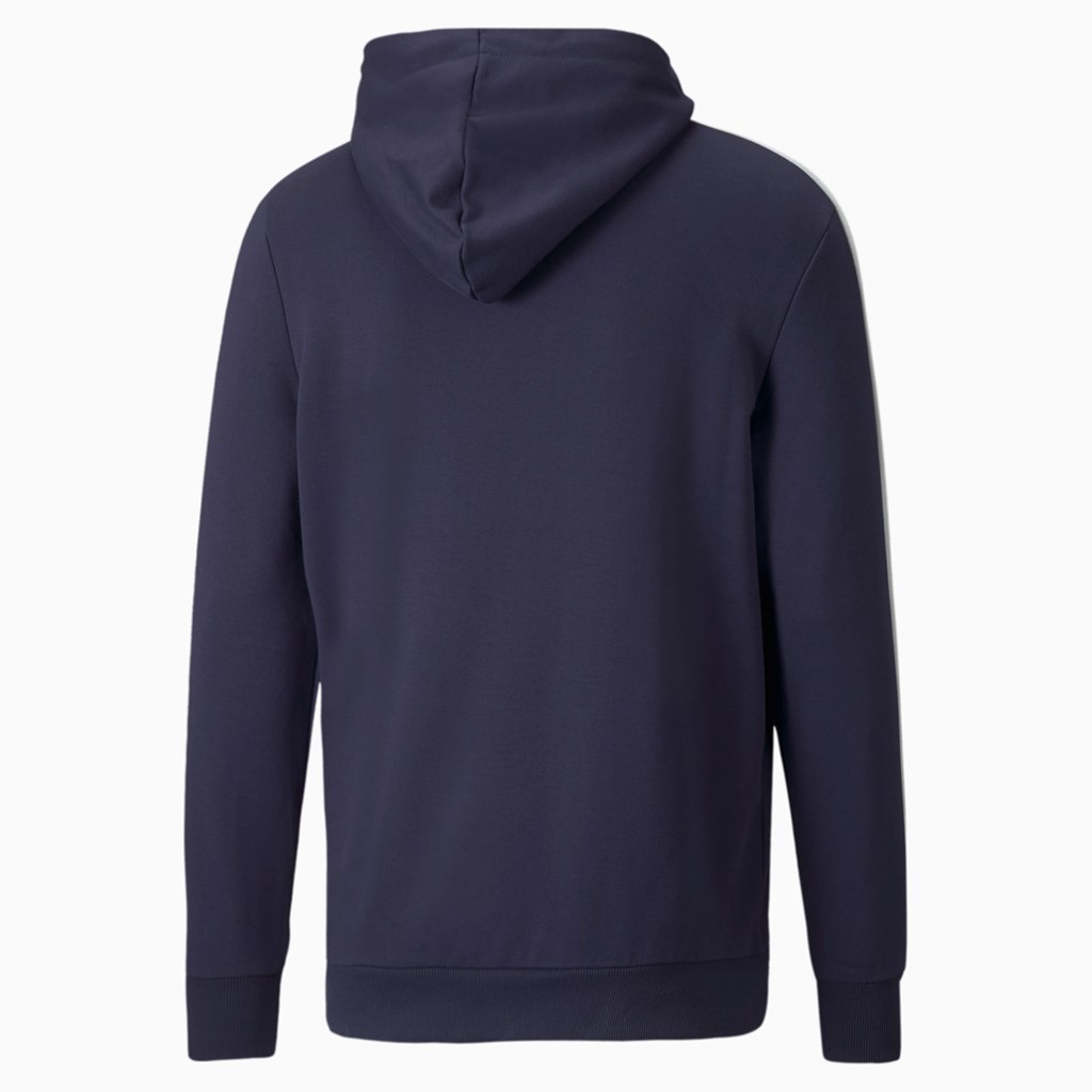 Peacoat Puma Iconic T7 Men's Hoodie | 1496WCRDI