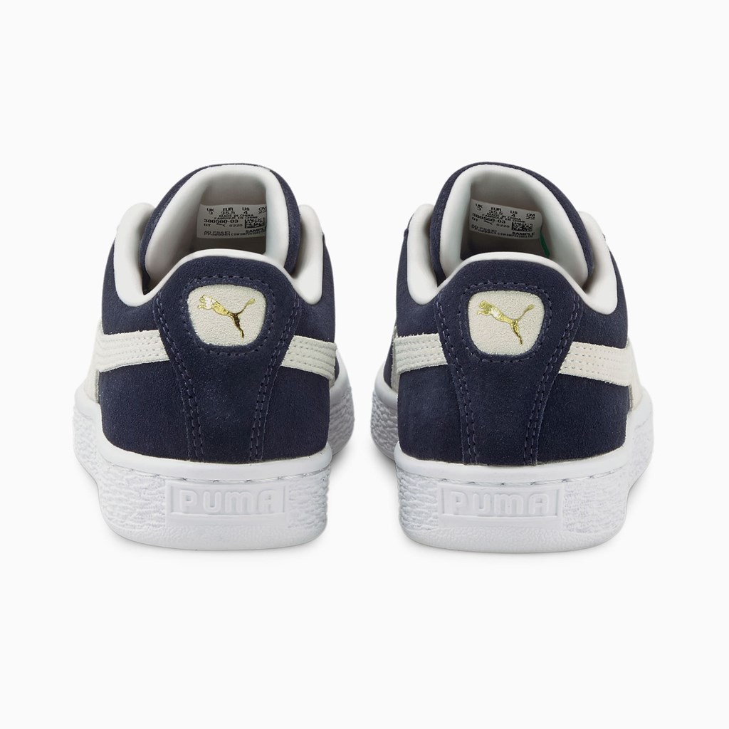 Peacoat / White Puma Suede Classic XXI JR Boys' Sneakers | 0851WGCBA