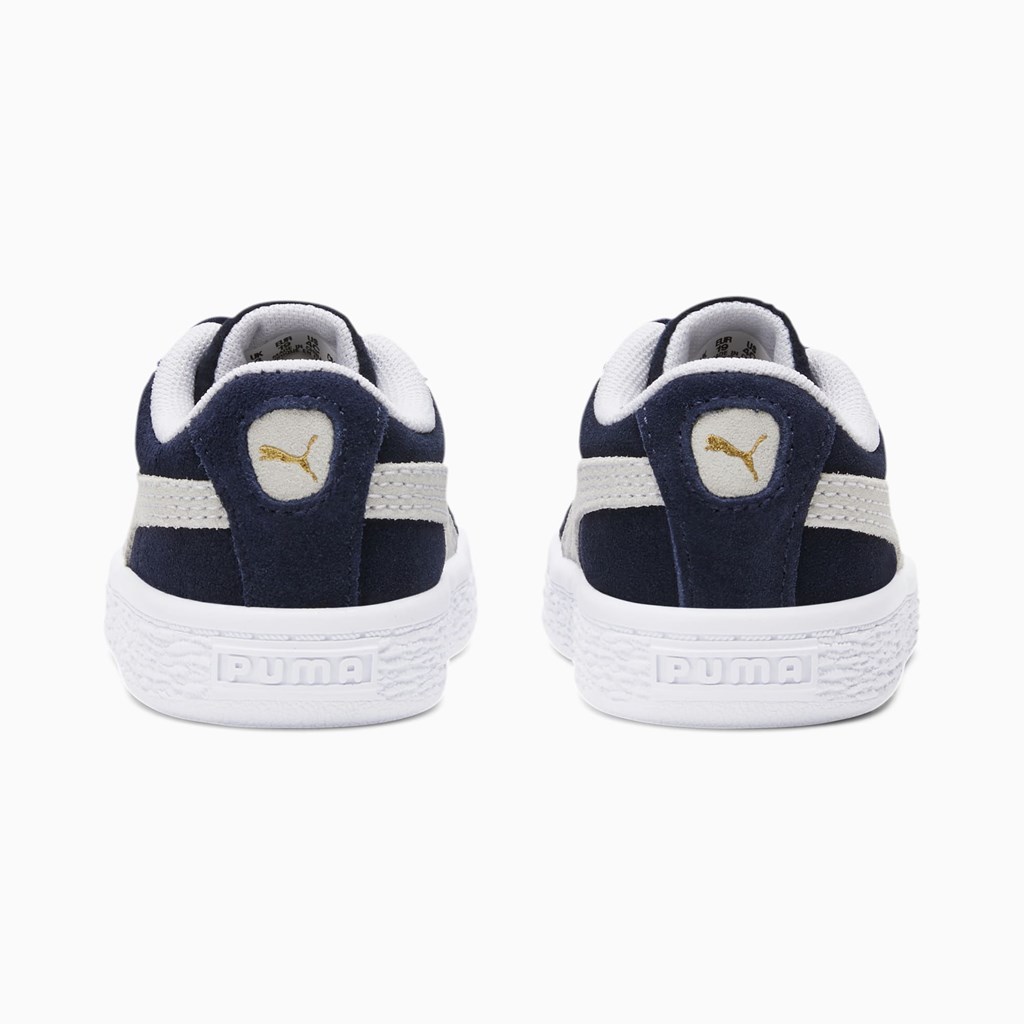 Peacoat / White Puma Suede Classic XXI Toddler Girls' Sneakers | 7963ATHYR