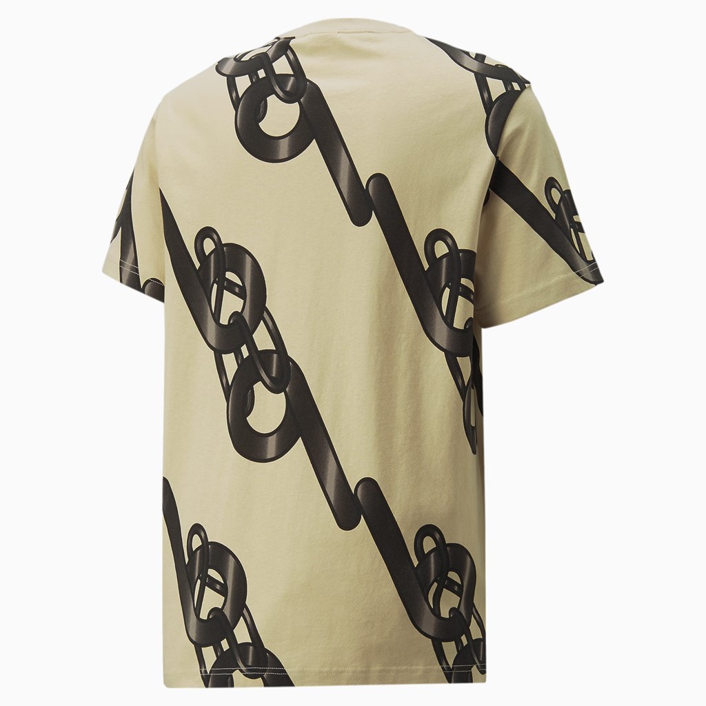 Pebble Puma PUMA x PRONOUNCE Graphic Men's Tee | 1386GYUZA