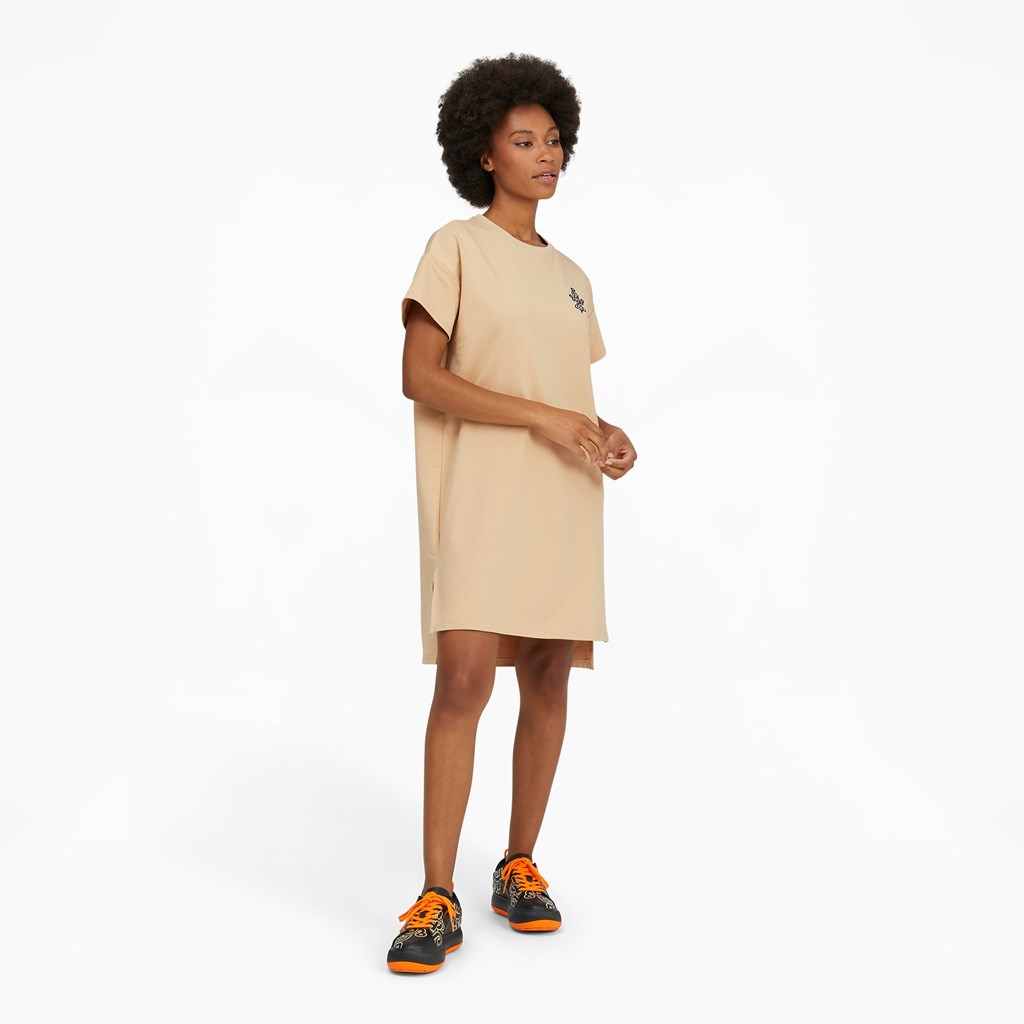 Pebble Puma PUMA x PRONOUNCE Women's Dress | 6840CVMOU