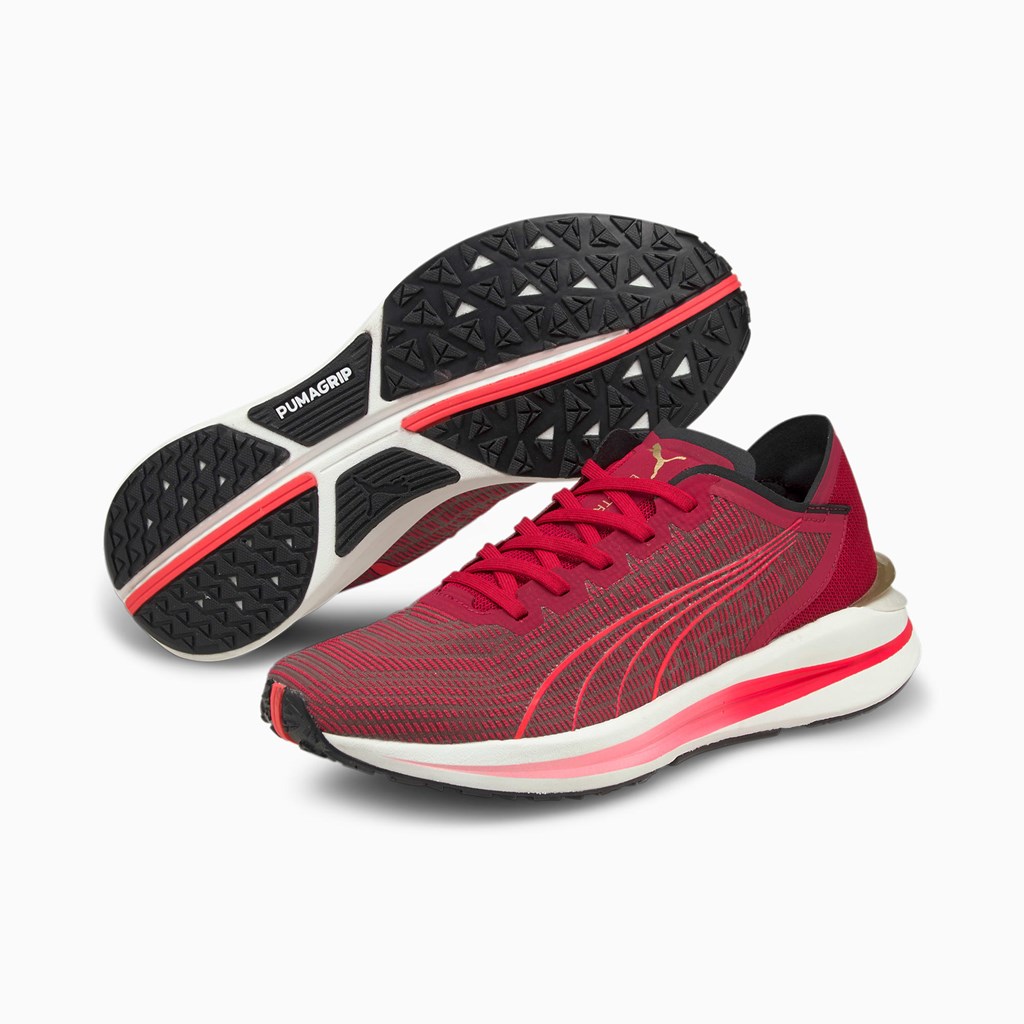 Persian Red Puma Electrify Nitro  Women's Running Shoes | 2456GULAX