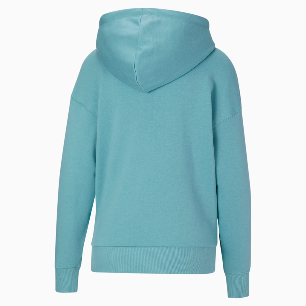 Porcelain Puma Classics Logo Women's Hoodie | 9687GRWTM