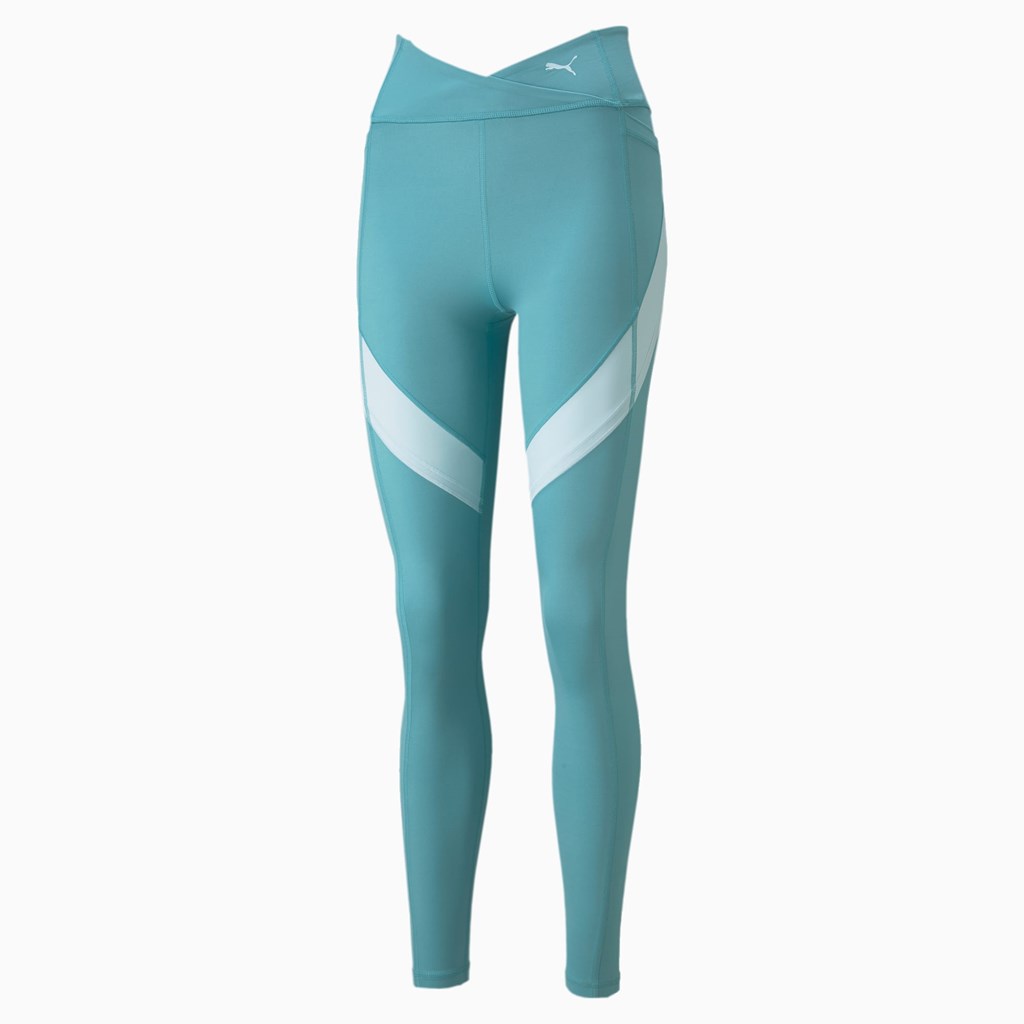 Porcelain Puma EVERSCULPT High Waist Full-Length Training Women's Leggings | 2961WFZSG