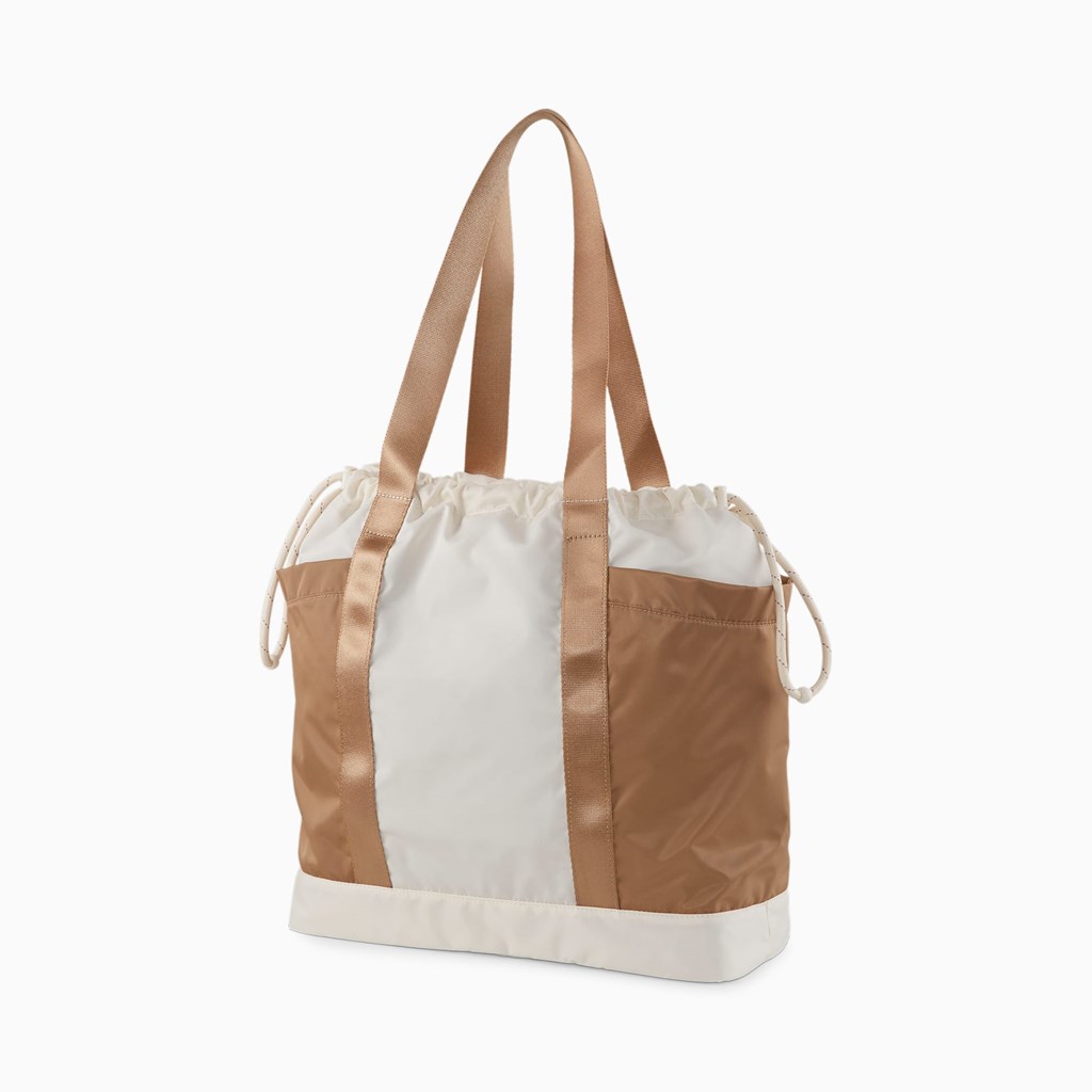 Pristine / Tiger'S Eye Puma Infuse Tote Women's Bag | 4378QZEFC