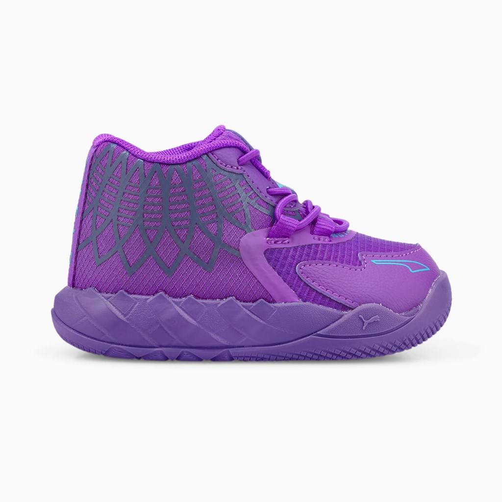 Purple Glimmer / Blue Atoll Puma MB.01 Toddler Boys' Sneakers | 0294GCPSQ