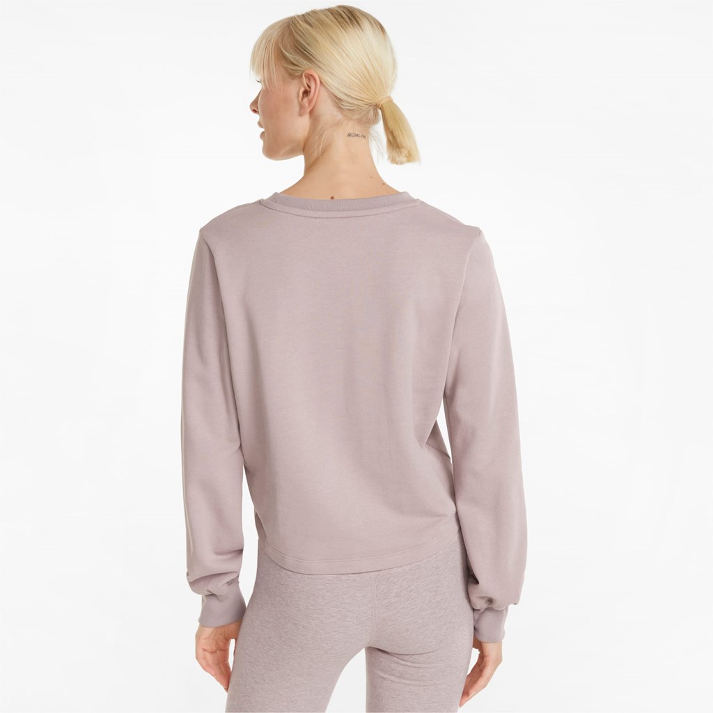 Quail Puma Exhale Relaxed Training Women's Pullover | 2146LVBIU